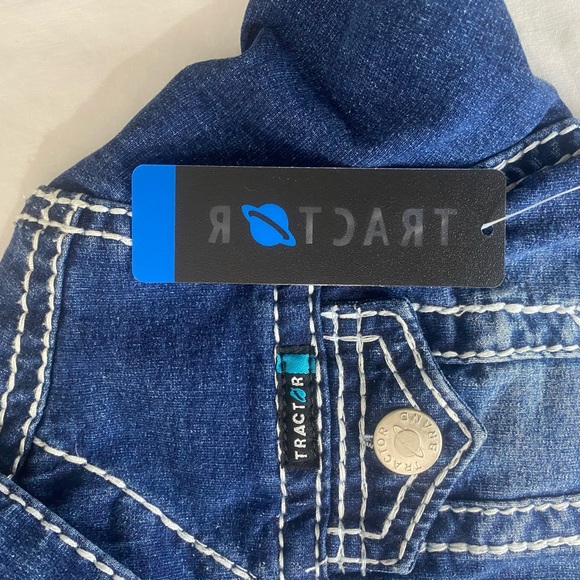 Toddler Denim Jean Jacket Stylish new with tags - Picture 6 of 7